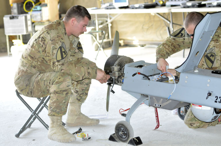 UAS are the eye of the battlefield